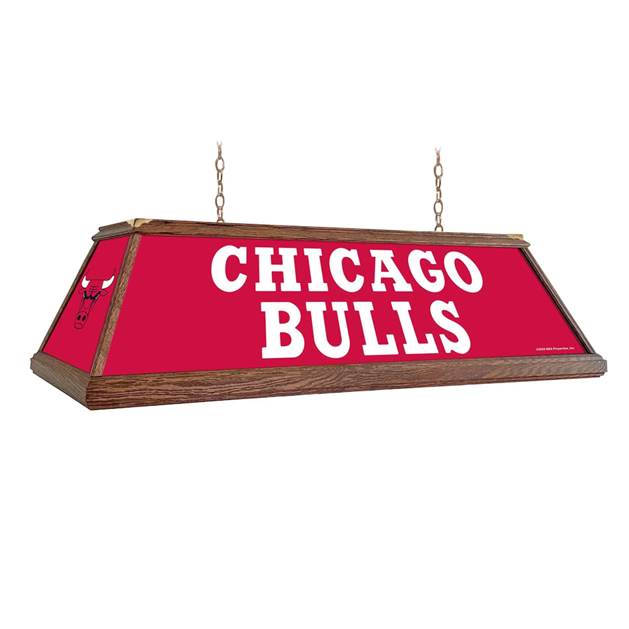 The Fan-Brand NBA 49" Premium Wood Pool Table Light - Image 5