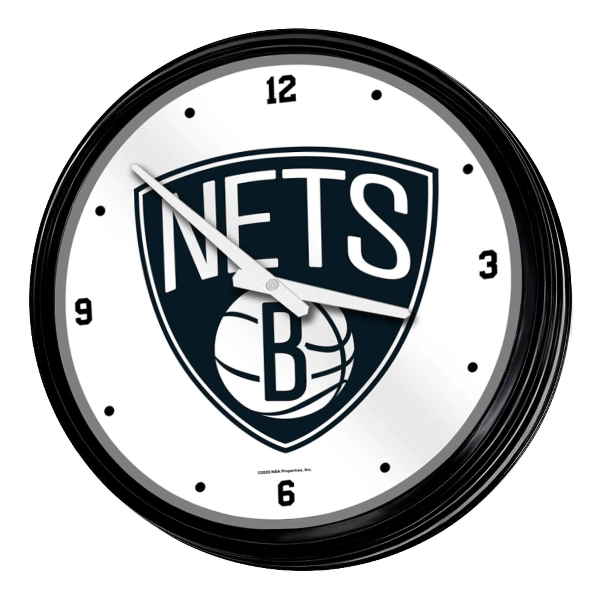 The Fan-Brand NBA Retro Wall Clock - Image 4