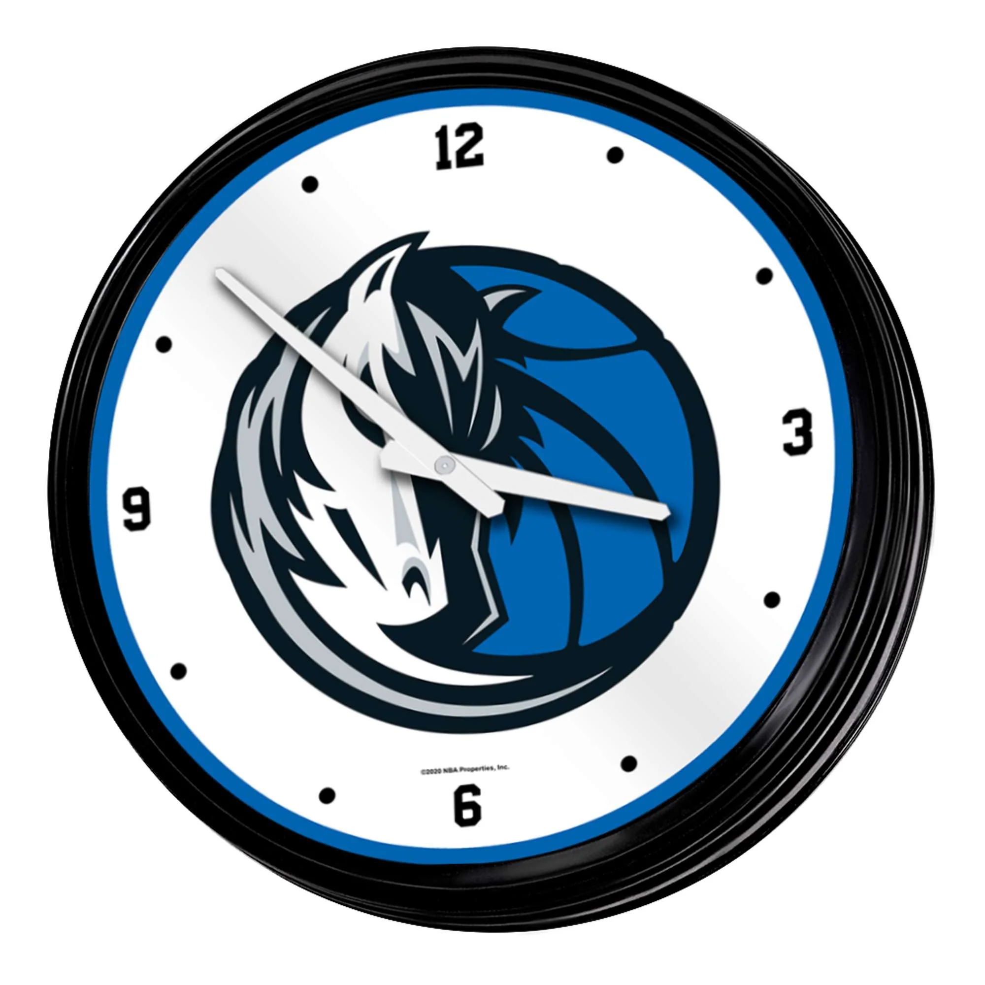 The Fan-Brand NBA Retro Wall Clock - Image 8