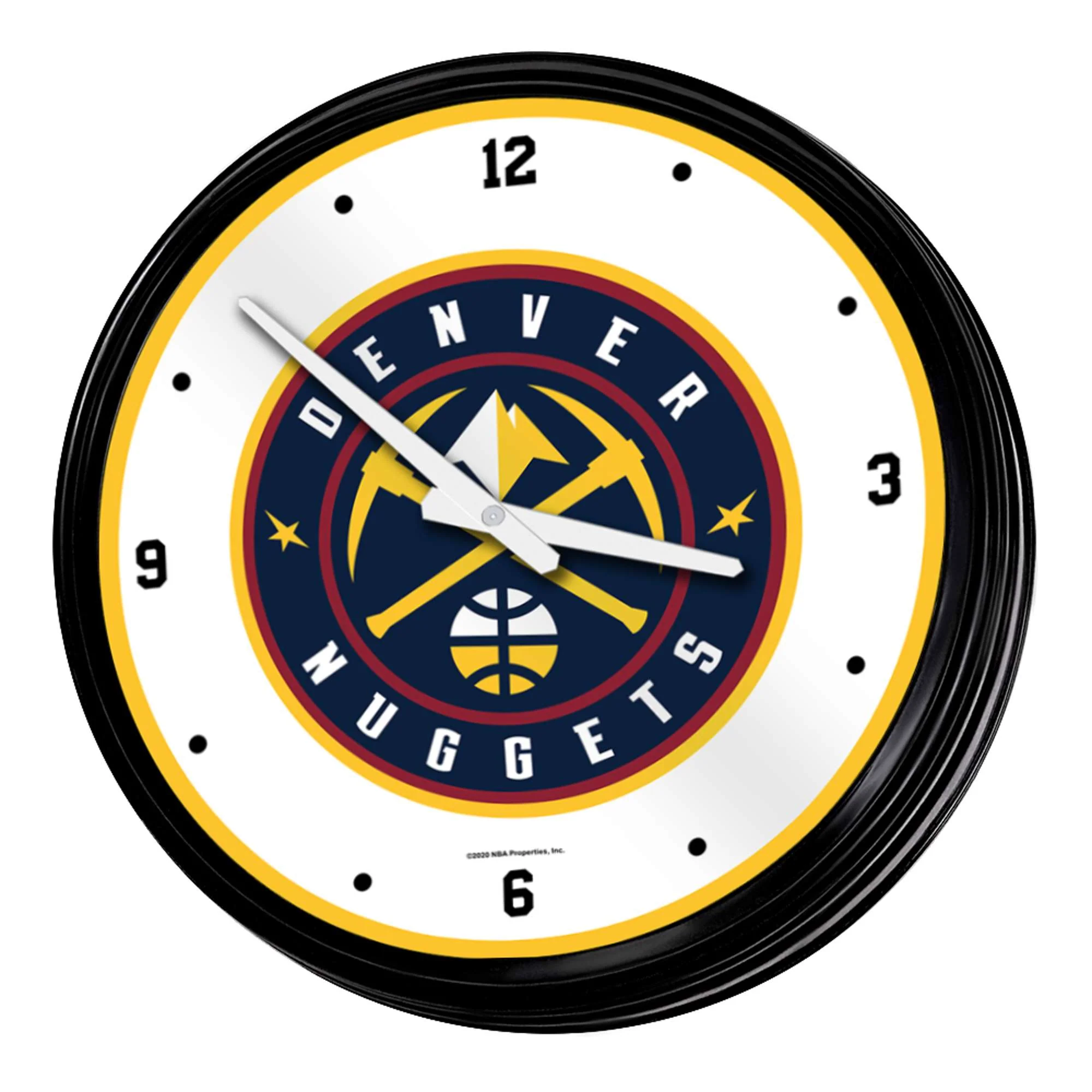 The Fan-Brand NBA Retro Wall Clock - Image 9