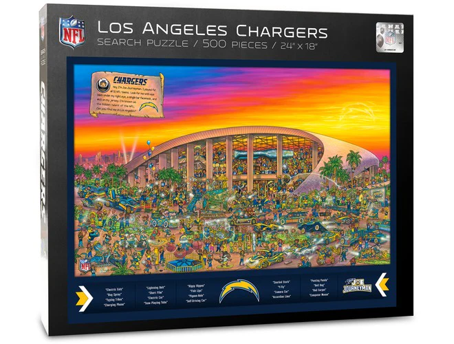 You The Fan! Joe Journeyman NFL Puzzle - Image 20