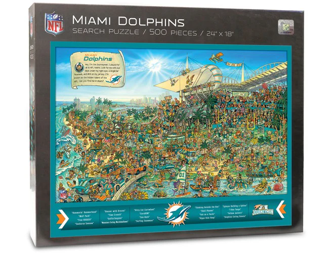 You The Fan! Joe Journeyman NFL Puzzle - Image 22