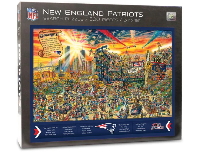 You The Fan! Joe Journeyman NFL Puzzle - Image 24