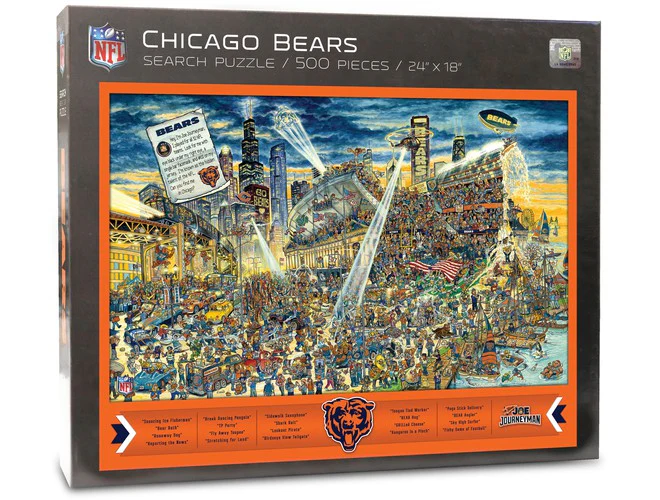 You The Fan! Joe Journeyman NFL Puzzle - Image 9