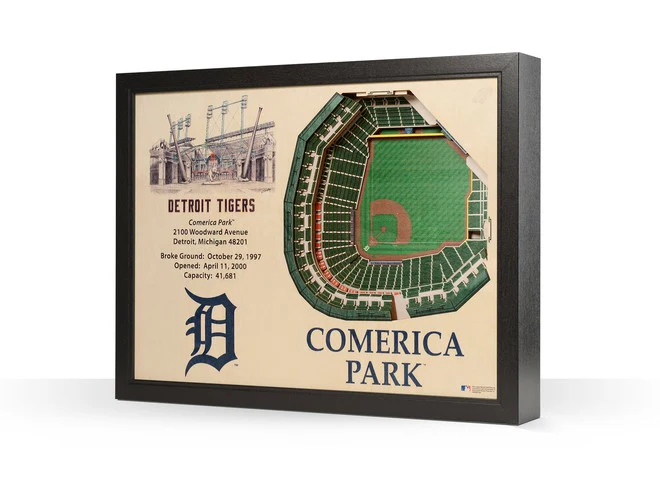 You The Fan! MLB Stadium View 25-Layer 3D Wall Art - Image 10
