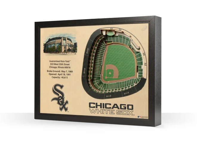 You The Fan! MLB Stadium View 25-Layer 3D Wall Art - Image 7