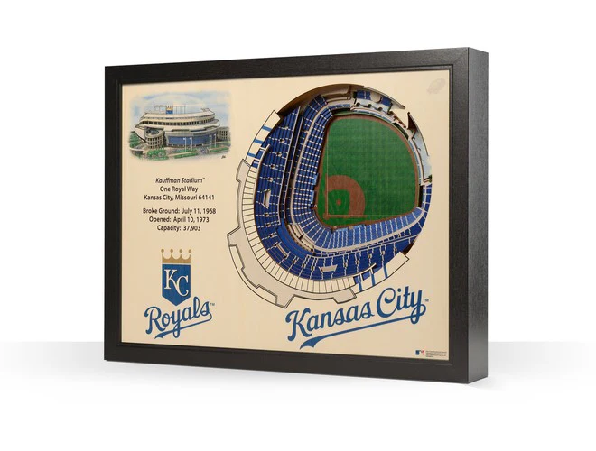 You The Fan! MLB Stadium View 25-Layer 3D Wall Art - Image 9