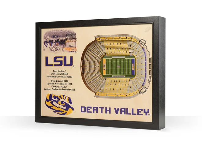 You The Fan! NCAA Stadium View 25-Layer 3D Wall Art - Image 14