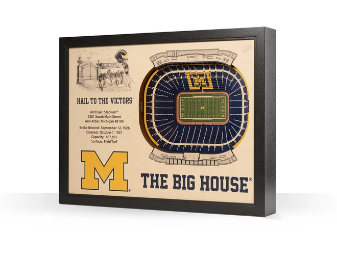 You The Fan! NCAA Stadium View 25-Layer 3D Wall Art - Image 15