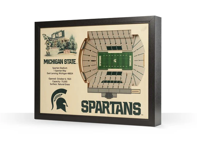 You The Fan! NCAA Stadium View 25-Layer 3D Wall Art - Image 16