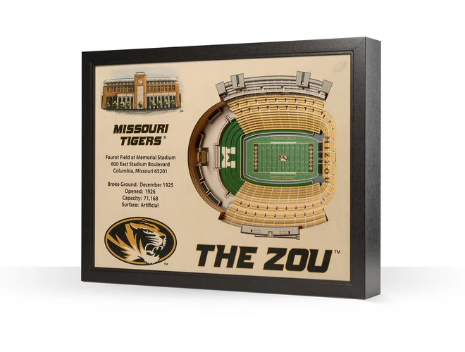You The Fan! NCAA Stadium View 25-Layer 3D Wall Art - Image 18