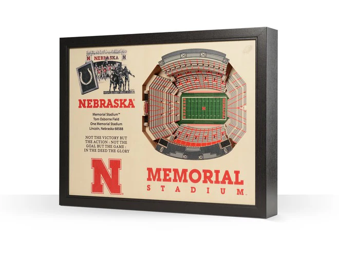 You The Fan! NCAA Stadium View 25-Layer 3D Wall Art - Image 19