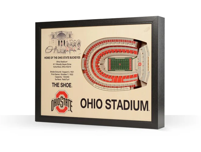 You The Fan! NCAA Stadium View 25-Layer 3D Wall Art - Image 23