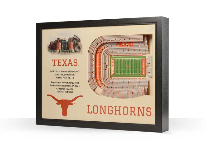 You The Fan! NCAA Stadium View 25-Layer 3D Wall Art - Image 32