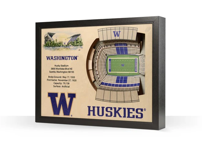 You The Fan! NCAA Stadium View 25-Layer 3D Wall Art - Image 36