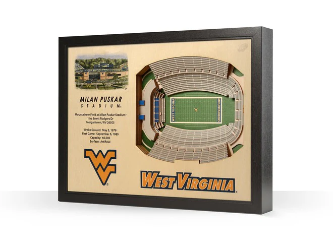You The Fan! NCAA Stadium View 25-Layer 3D Wall Art - Image 37
