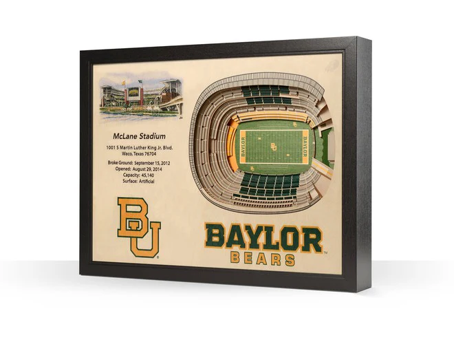 You The Fan! NCAA Stadium View 25-Layer 3D Wall Art - Image 4