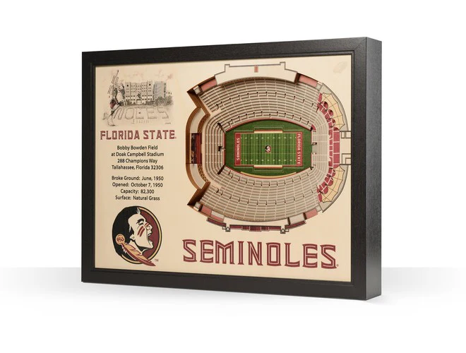 You The Fan! NCAA Stadium View 25-Layer 3D Wall Art - Image 7