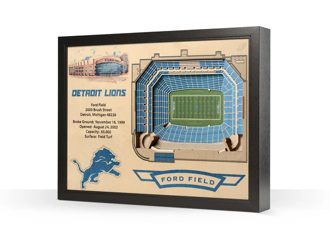 You The Fan! NFL Stadium View 25-Layer 3D Wall Art - Image 12