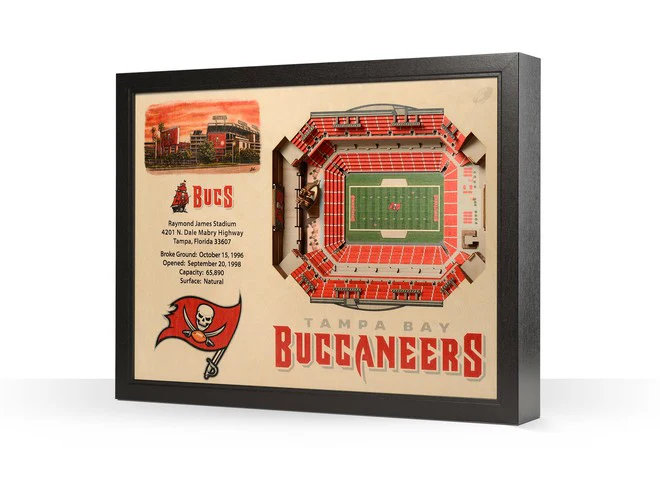 You The Fan! NFL Stadium View 25-Layer 3D Wall Art - Image 27