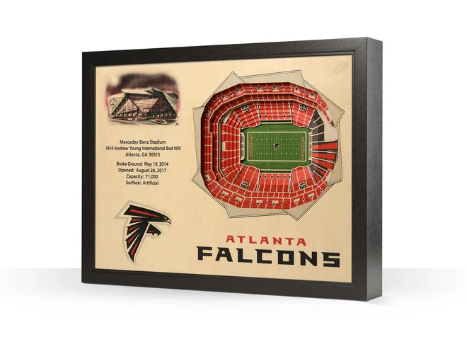 You The Fan! NFL Stadium View 25-Layer 3D Wall Art - Image 4